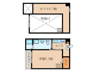 シェモワ笹塚の物件間取画像